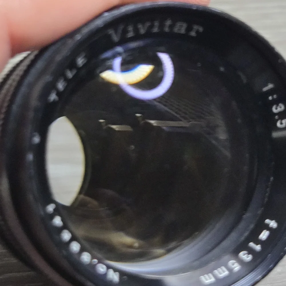 Vivitar Auto Tele-Zoom 55-135mm f/3.5 Screw Mount Auto Telephoto Lens No 69541